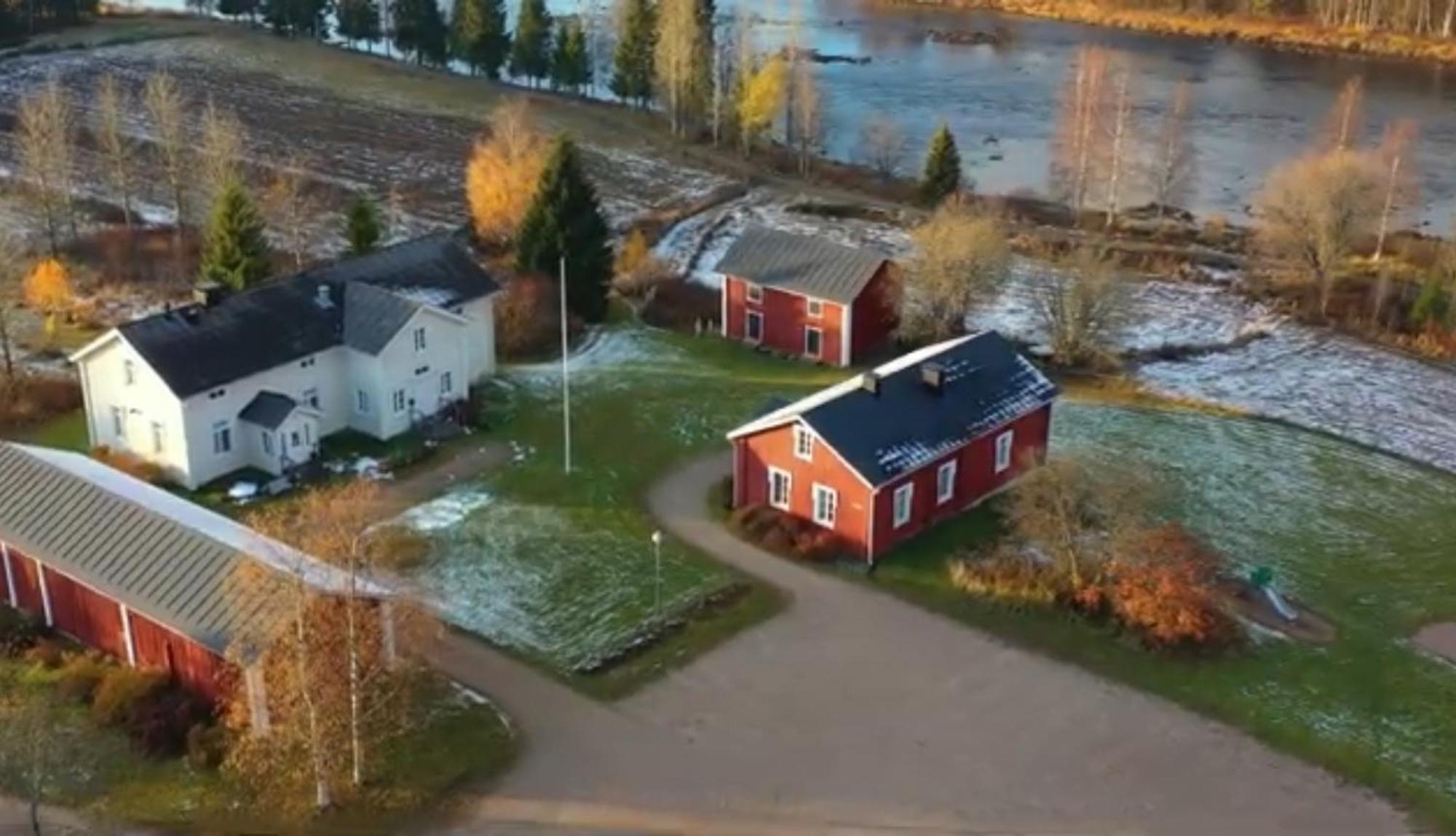 Liepeen Pappila Pudasjarvi Bagian luar foto