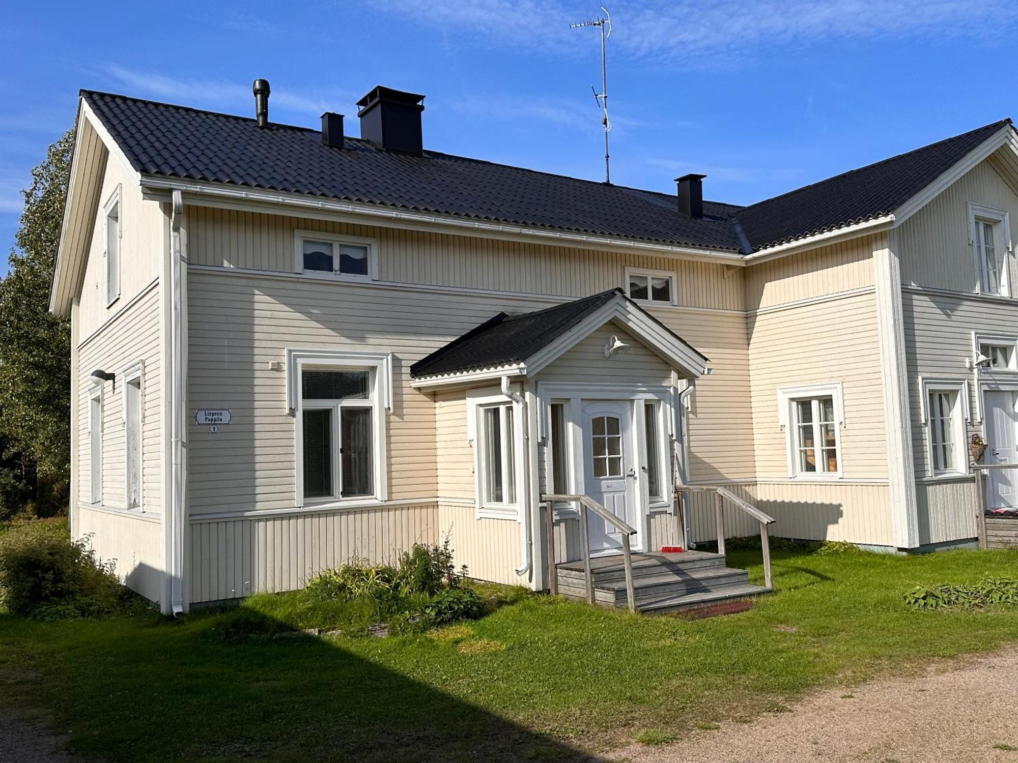 Liepeen Pappila Pudasjarvi Bagian luar foto